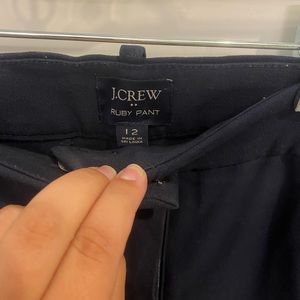 J crew ruby pant in navy